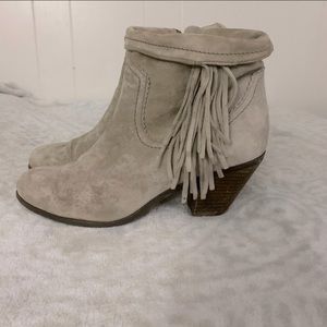Sam Edelman Louie Cuffed Fringe Boots
